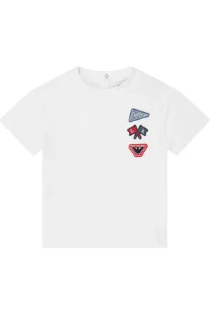 Emporio Armani Logo-appliqué T-shirt
