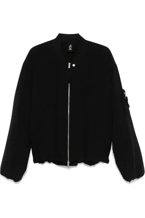 THOM KROM Zip-detailing bomber jacket
