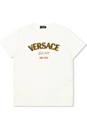 VERSACE Logo-print t-shirt