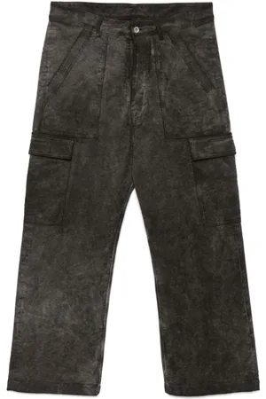 Rick Owens Distressed cargo trousers