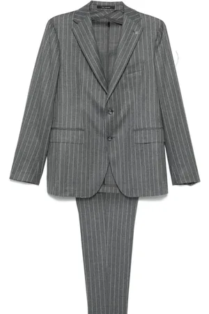 TAGLIATORE Stripe-pattern suit