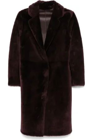 YVES SALOMON Faux-fur coat
