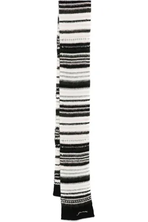 Ganni Striped scarf