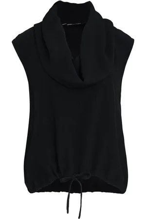 Uma Raquel Davidowicz Shawl-collar sleeveless top
