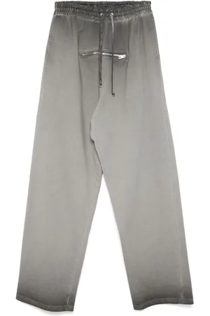 JORDAN LUCA Drop-crotch track trousers