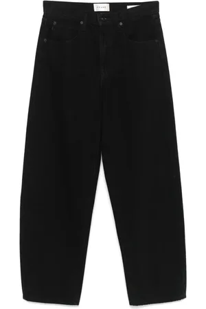Frame Low Slung Barrel jeans