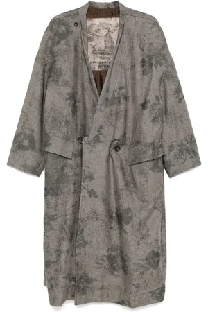 ZIGGY CHEN Floral-print coat