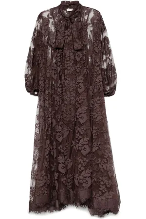 ZIMMERMANN Illustration lace gown