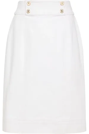 CHANEL 1990s pencil skirt