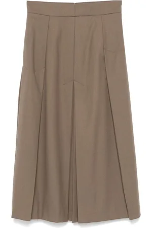 TELA Spina midi skirt