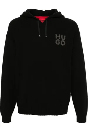 HUGO BOSS Intarsia-logo sweater