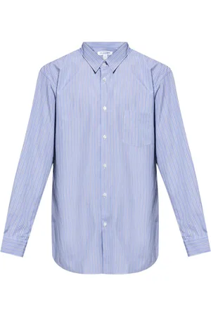 Comme des Garçons Striped buttoned shirt