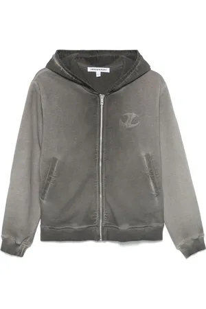 JORDAN LUCA Absorber zip-up hoodie