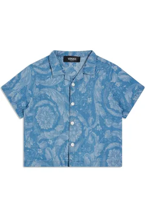 VERSACE Barocco chambray shirt