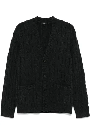 THEORY Cable-knit cardigan