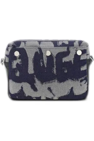 Alexander McQueen Graffiti-print crossbody bag