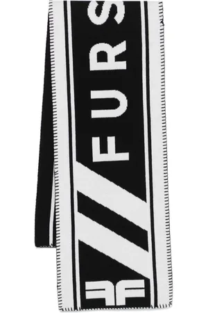 Fursac Logo-jacquard scarf