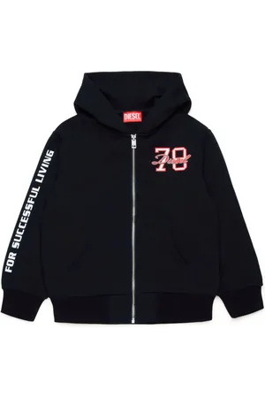 Diesel Logo-print cotton jacket