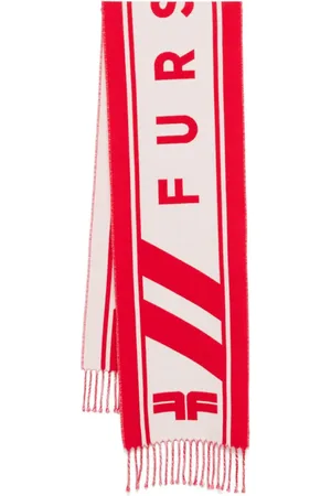 Fursac Logo-jacquard scarf