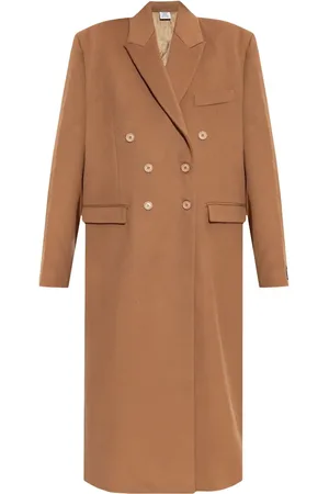 Vetements Double breasted wool coat