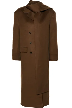 Sandro Double-breasted wool coat