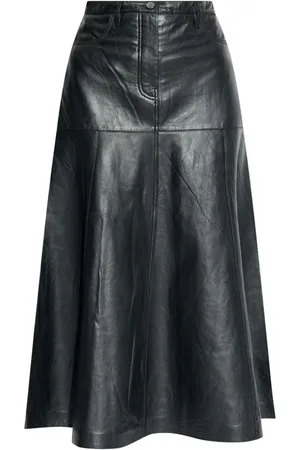 Munthe Leather skirt