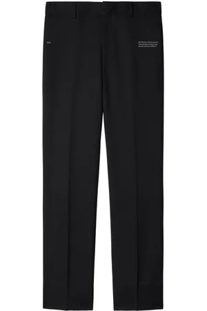 OFF-WHITE Slim-fit trousers