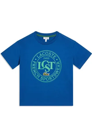 Lacoste Contrast logo badge T-shirt