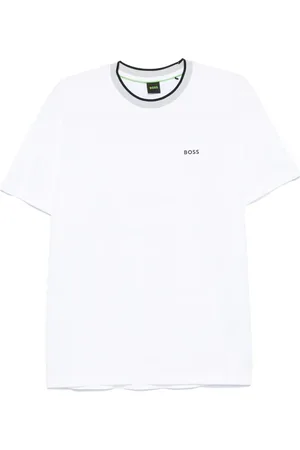 HUGO BOSS Rubberised-logo T-shirt