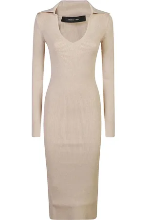 FEDERICA TOSI Ribbed-knit dress