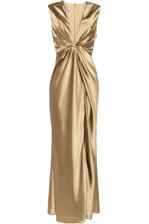 Amsale Twisted drape dress