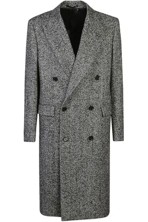 LARDINI Herringbone coat