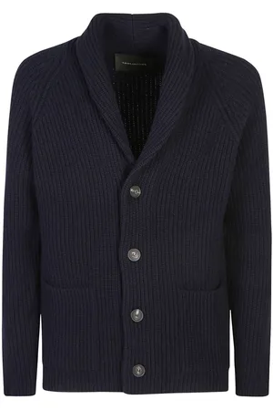 TAGLIATORE Ribbed-knit cardigan