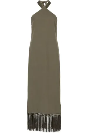 ‎Taller Marmo‎ Fringed midi dress