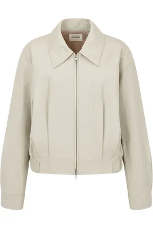 Studio Tomboy Faux-leather blouson jacket
