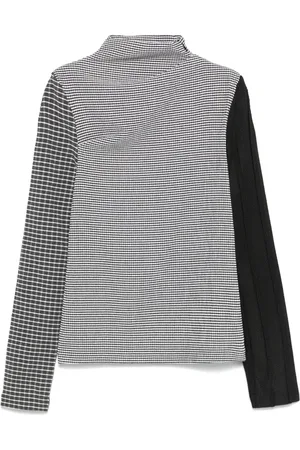 STINE GOYA Pleat-detailing long-sleeves top