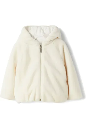 Il gufo Faux-fur hooded jacket