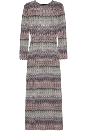 Missoni Greek-motif maxi dress