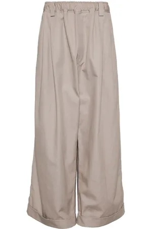 MERYLL ROGGE Wide-leg cotton chinos