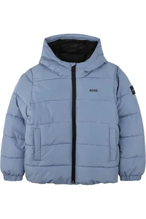 HUGO BOSS Logo-print puffer jacket
