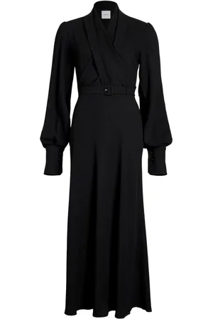 Patou Wrap-bodice maxi dress