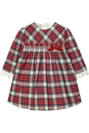 PAZ RODRIGUEZ Check-print dress