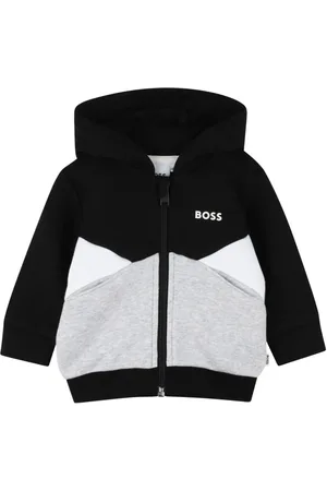 HUGO BOSS Panelled hoodie