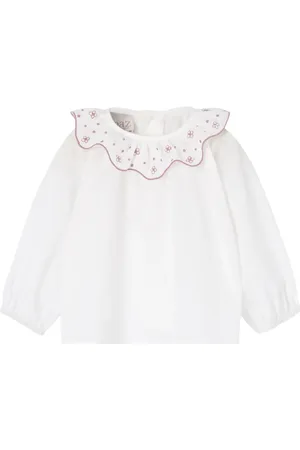 PAZ RODRIGUEZ Ruffle-collar blouse