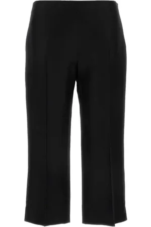 The Row Adelie cropped trousers