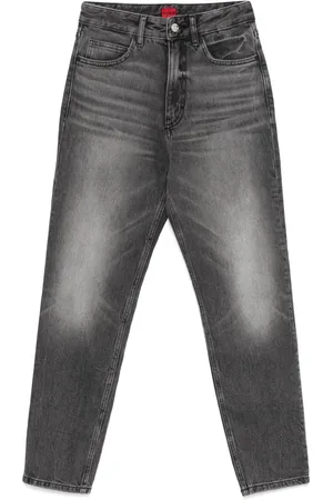 HUGO BOSS Tapered-leg jeans