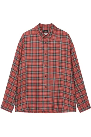 Studio Tomboy Tartan-check-pattern shirt