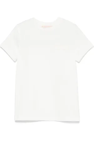 Elisabetta Franchi Logo-embroidered T-shirt