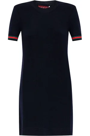 Gucci Web wool mini dress