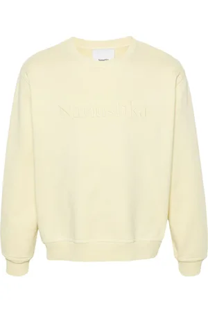 Nanushka Logo-embroidered cotton sweatshirt